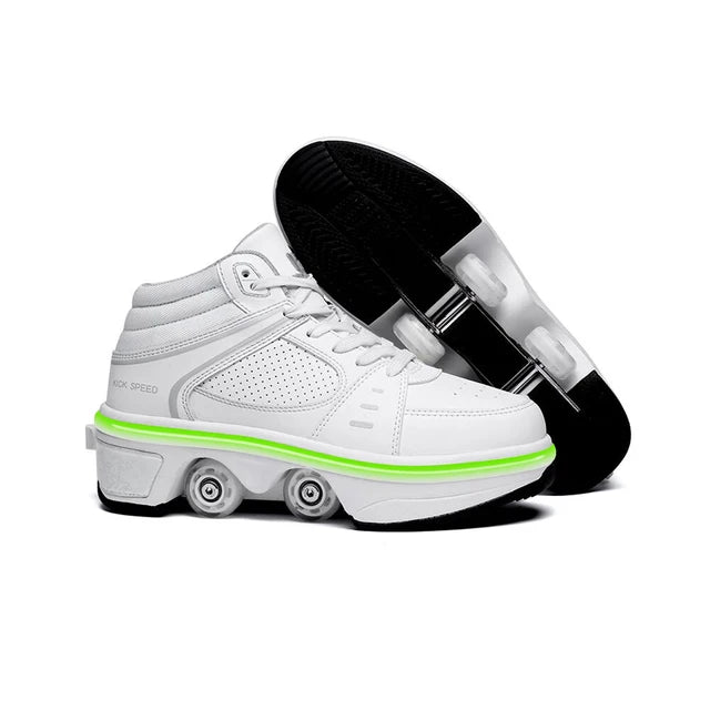 Shining Roller Skate Shoes