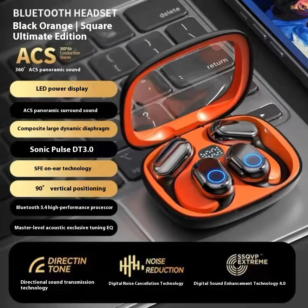 Long Battery Life OWS Bluetooth Gaming Headset - Comfortable & Wireless